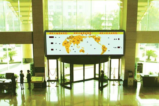 帶夏令時(shí)的世界時(shí)間地圖鐘/精制地圖時(shí)鐘/酒店世界時(shí)差鐘